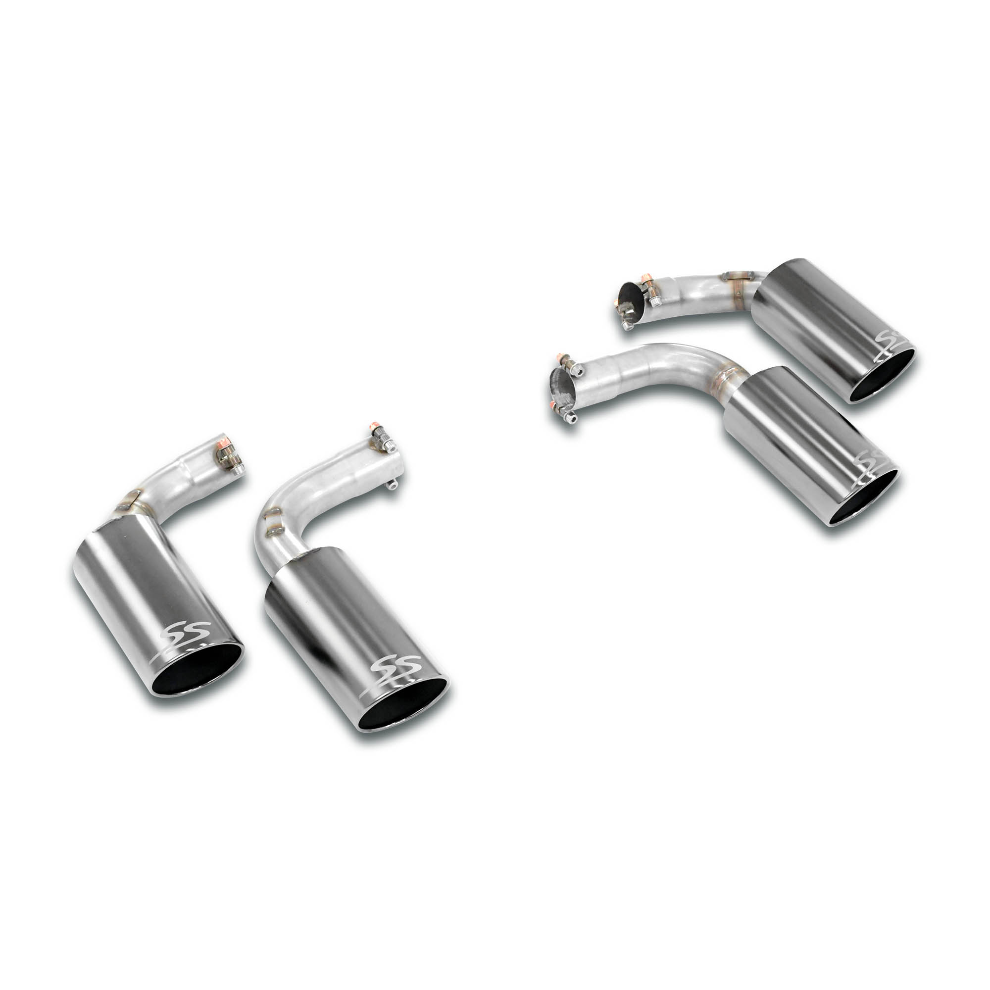 Kit terminali Destro OO100 - Sinistro OO100 "Gun Metal Grey" 