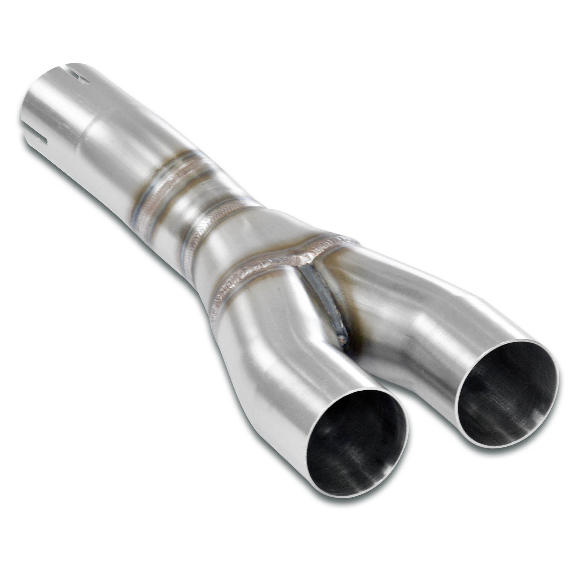 Tubo raccordo "Y-Pipe" (1->2, inlet Ø60mm)