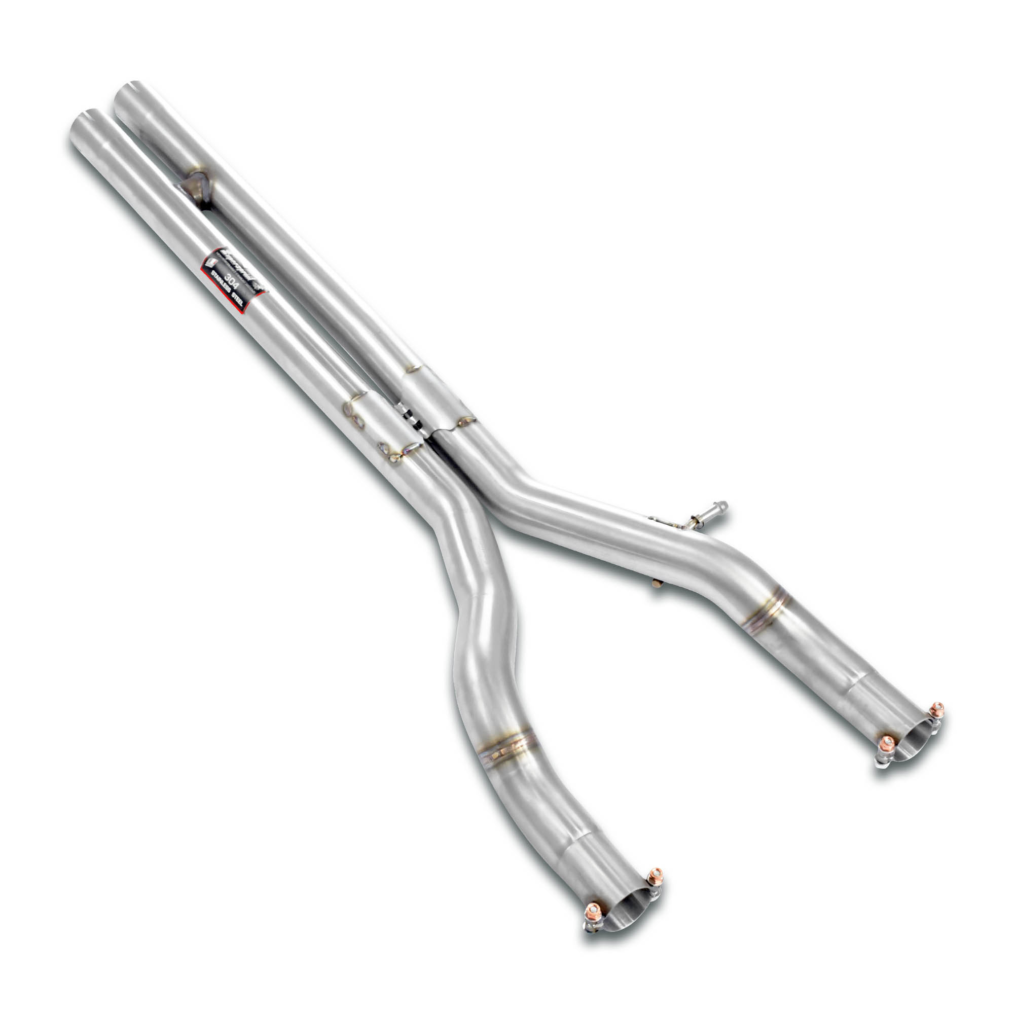 Kit tubi centrali destro + sinistro "H-Pipe"