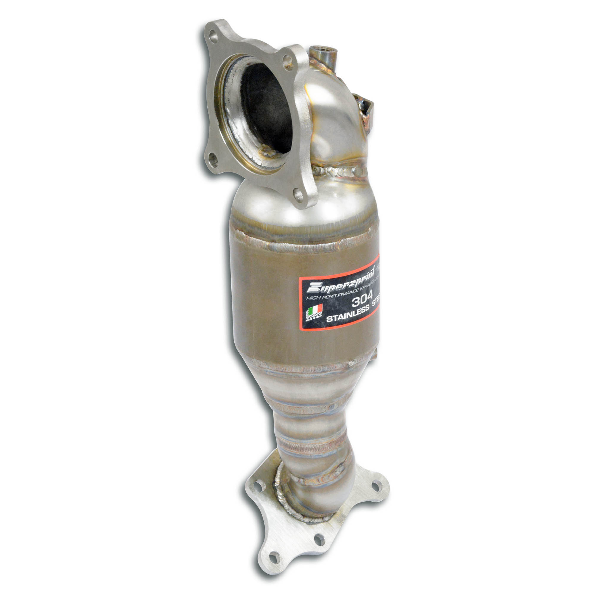 Downpipe + Catalizzatore metallico 200 CPSI  