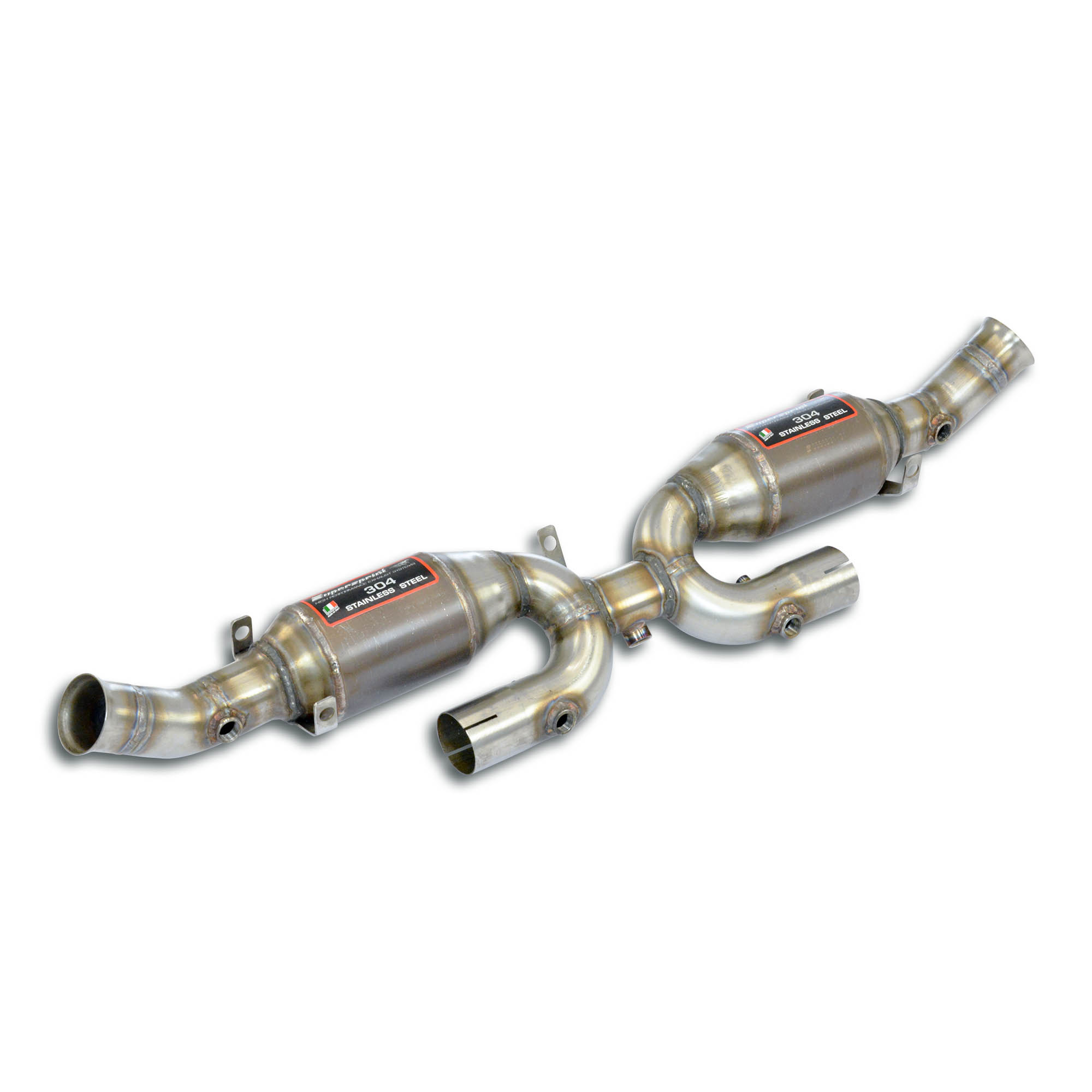 Anteriore + catalizzatore metallico Destro - Sinistro 