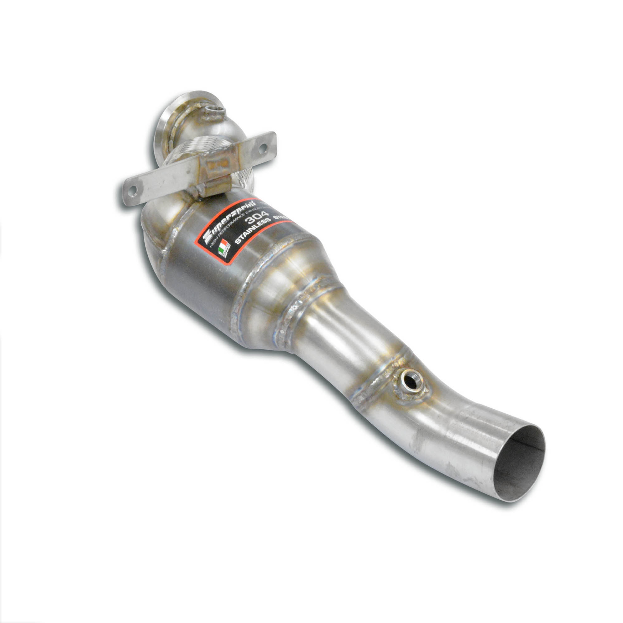 Downpipe Destro + catalizzatore metallico 