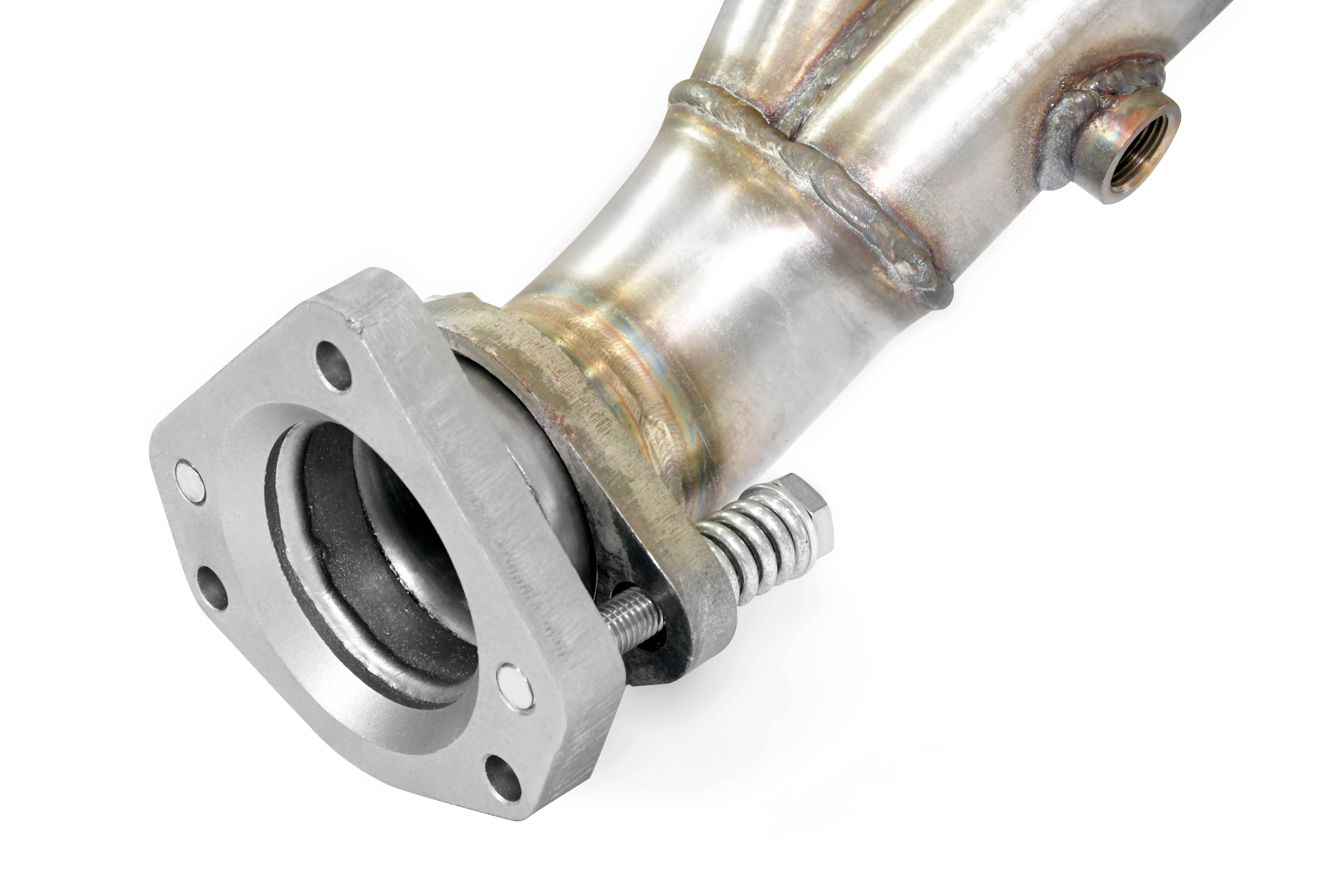Collettore inox per catalizzatore di serie<br>(LHD + RHD)