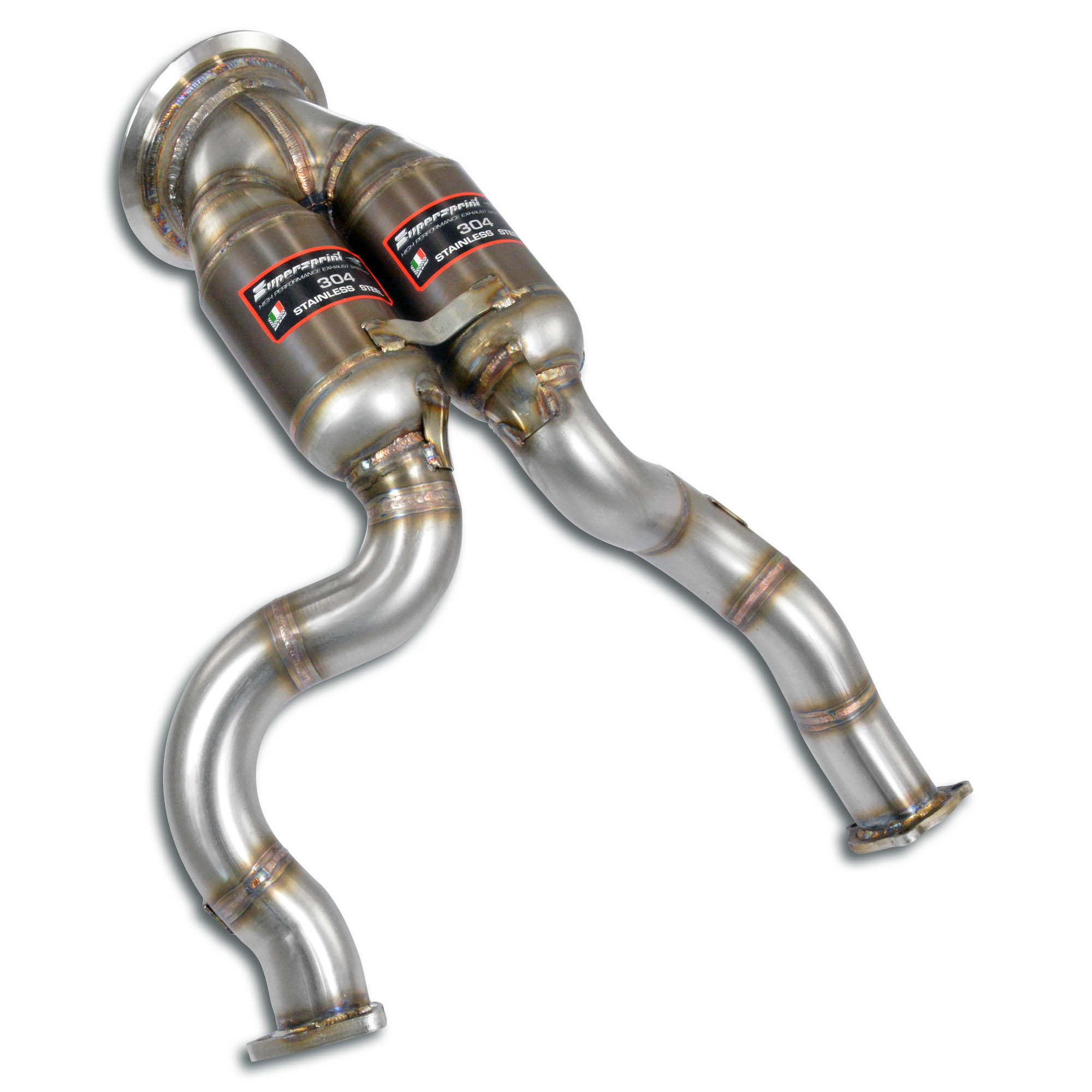 Downpipe + Catalizzatore metallico  