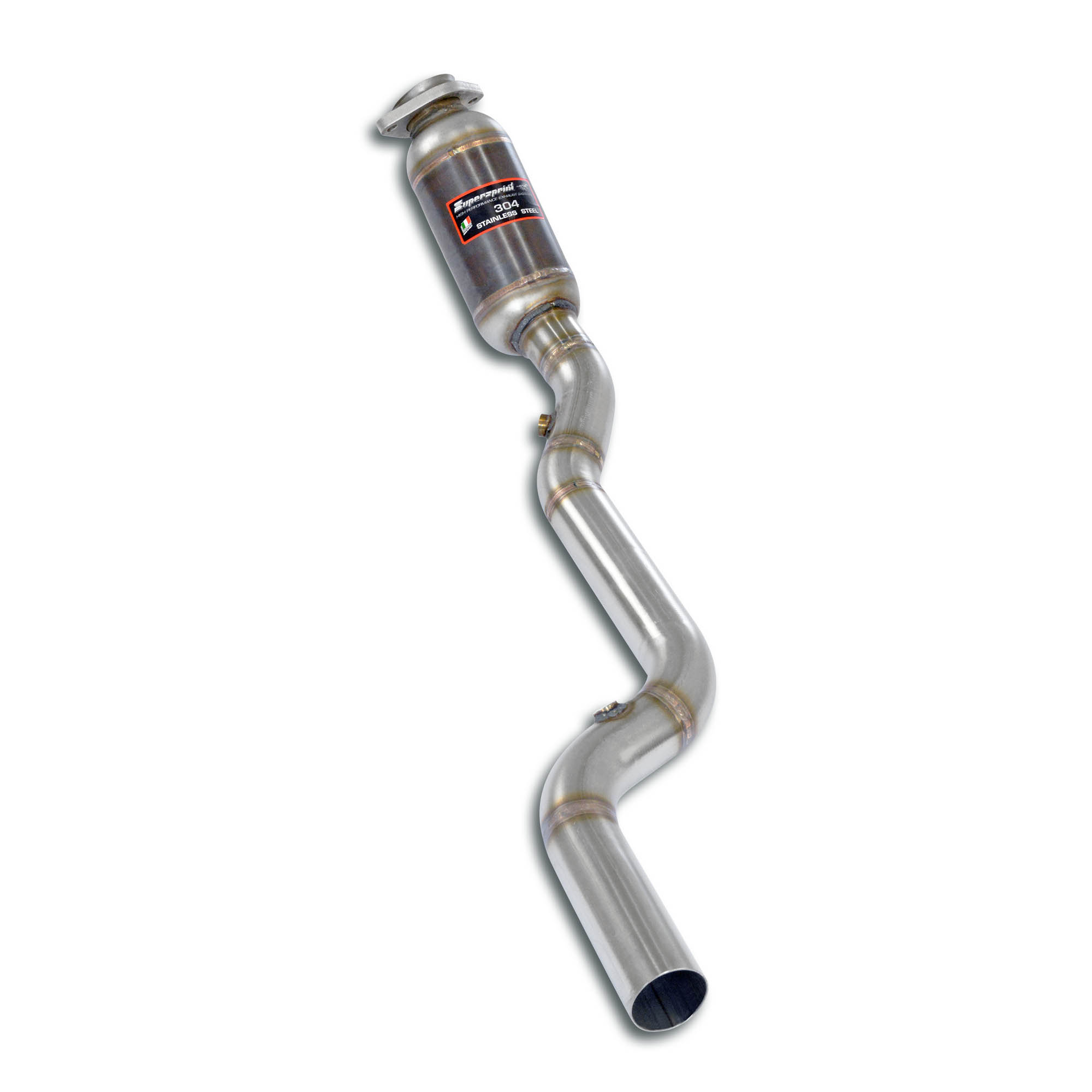 Downpipe Destro + Catalizzatore metallico 