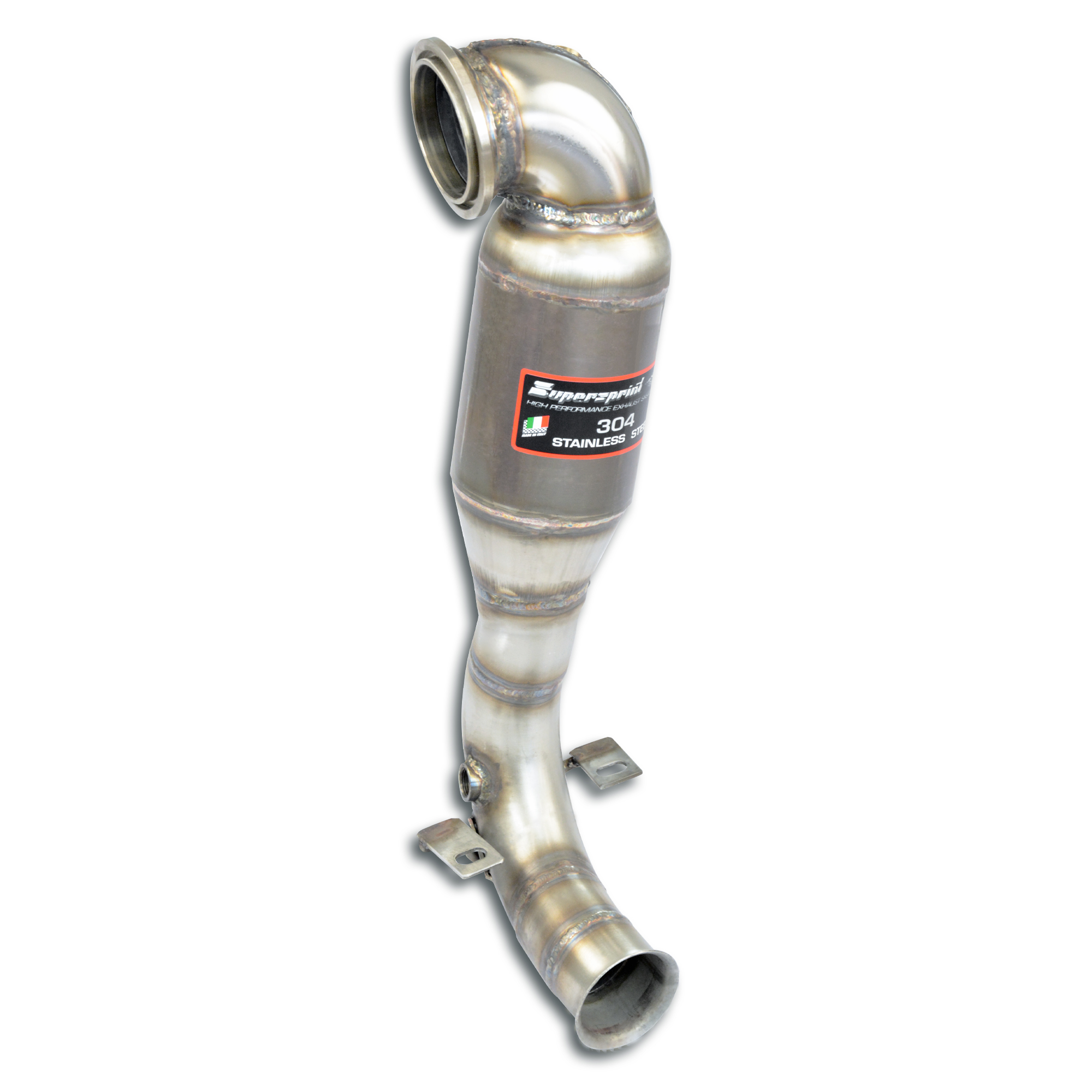 Downpipe + catalizzatore metallico 