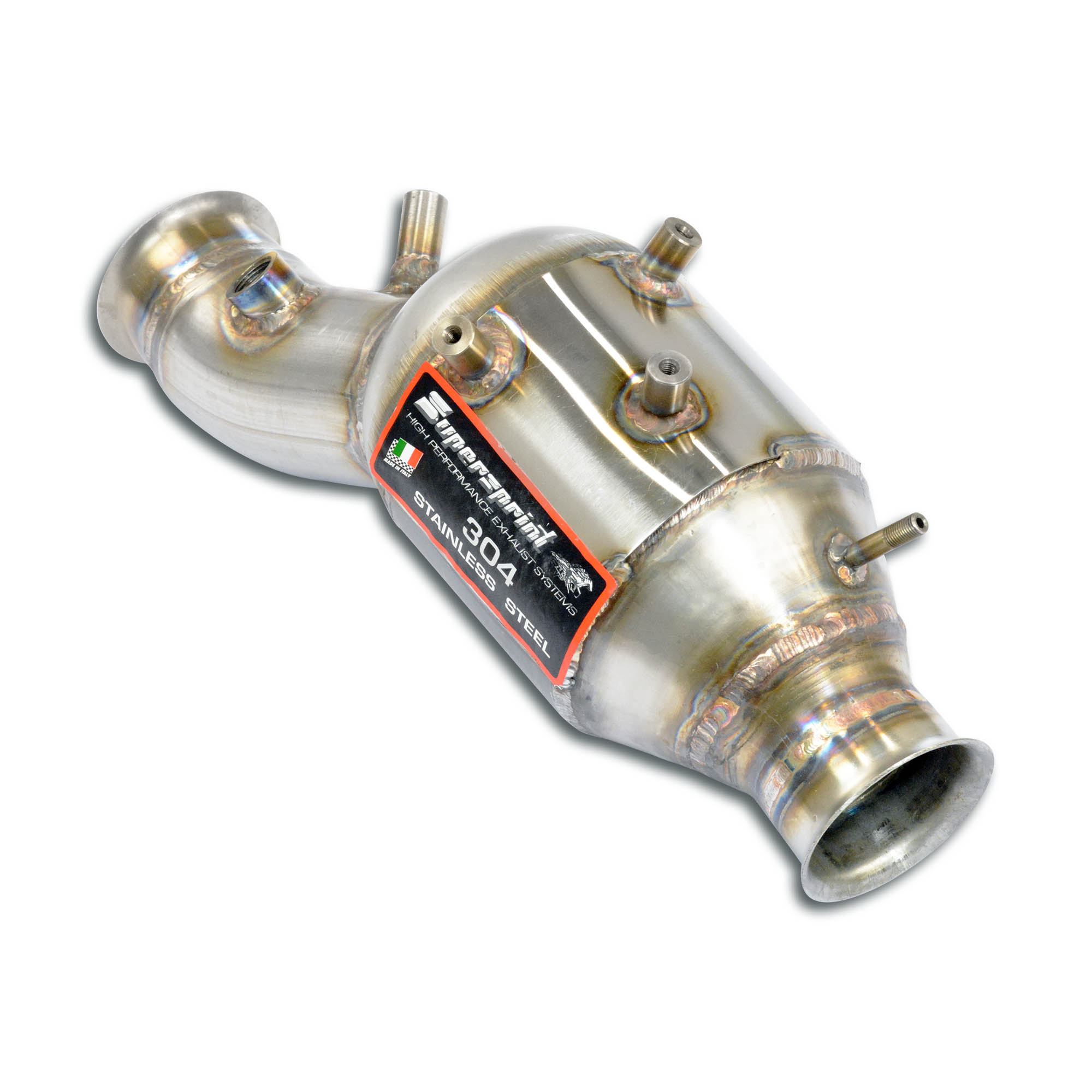 Anteriore Sinistro con catalizzatore metallico 