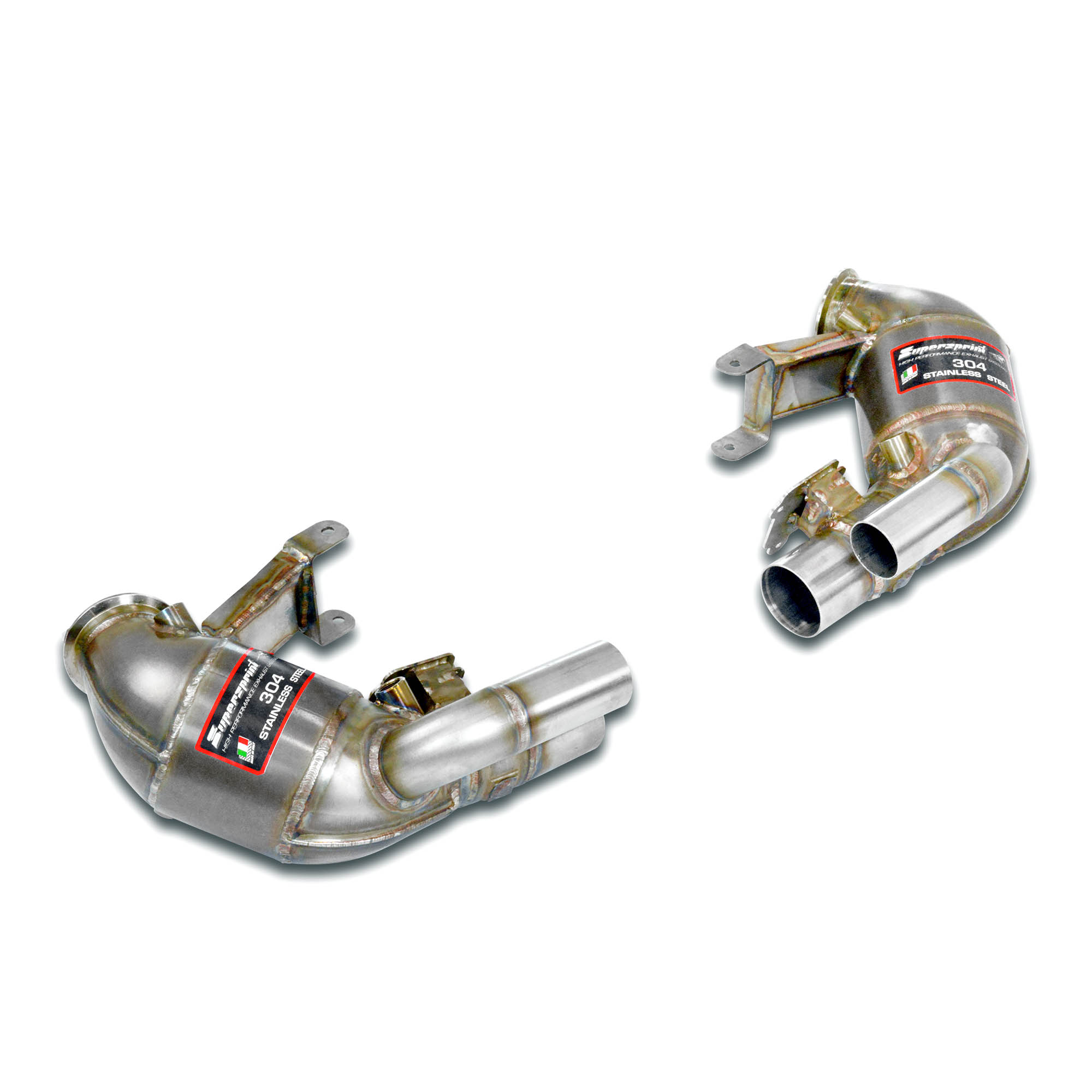 Catalizzatore metallico destro - sinistro 100 CPSI con valvola