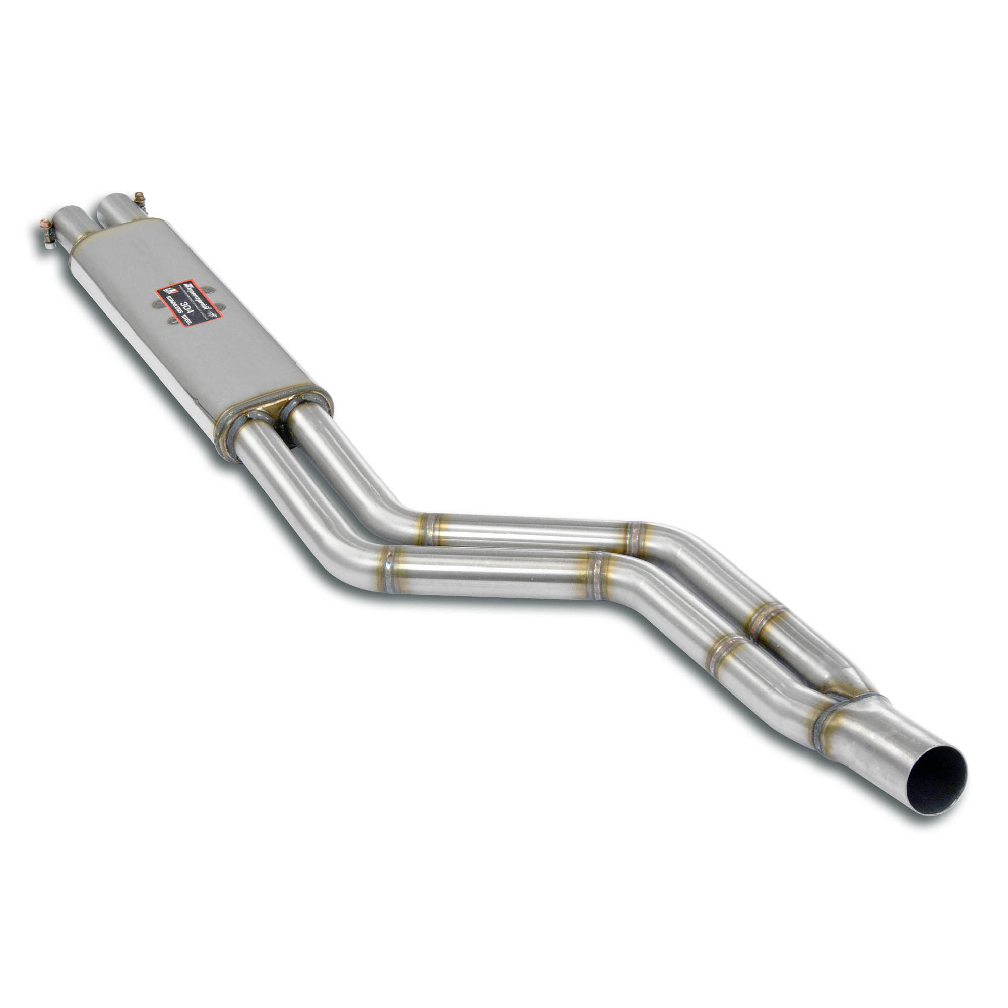 Scarico anteriore + Tubo centrale