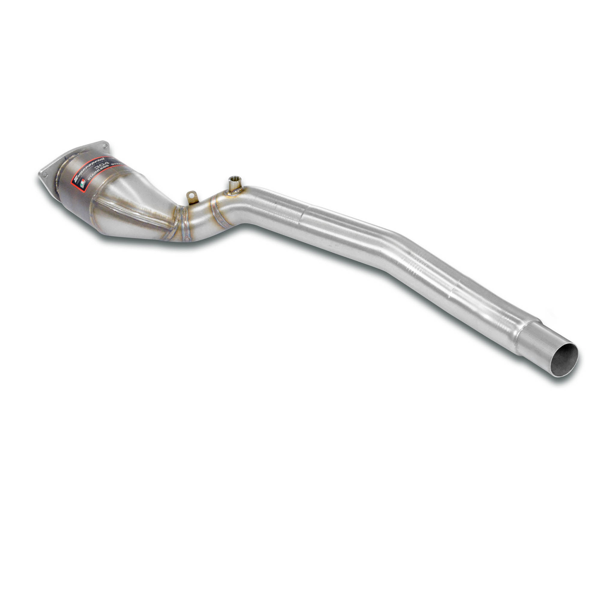 Anteriore con catalizzatore metallico Sinistro
