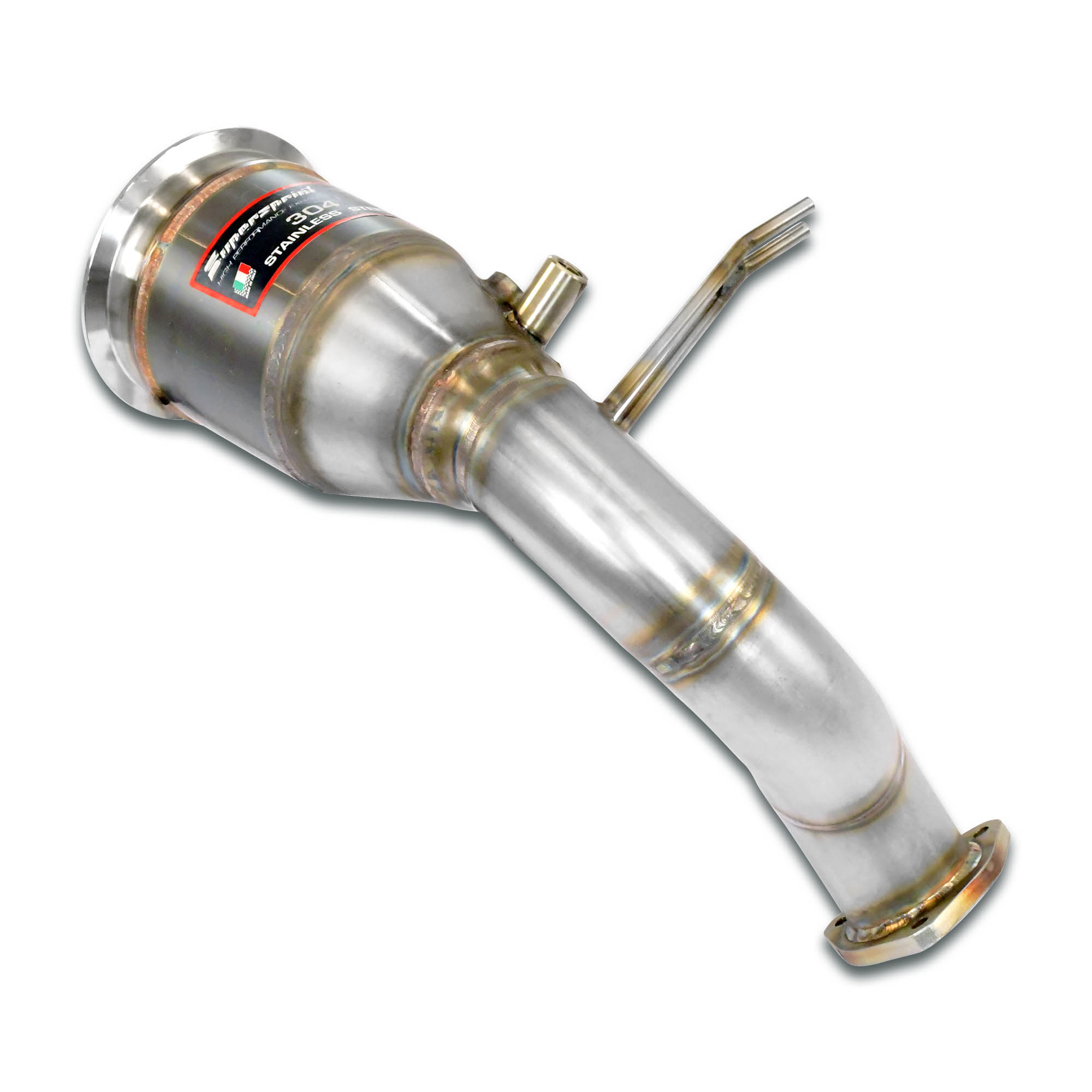 Downpipe Destro + Catalizzatore metallico 