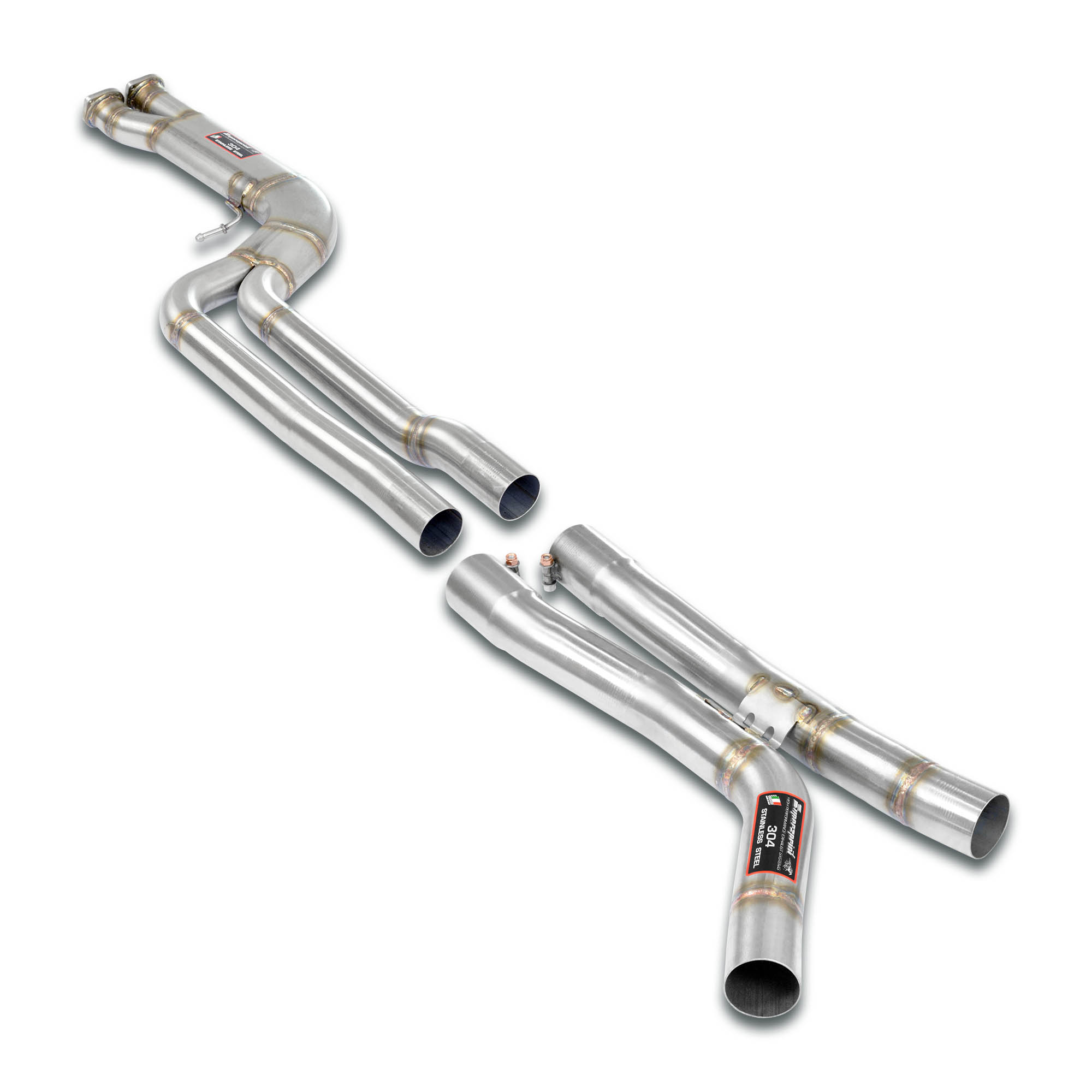 J-Pipe Sound Plus Kit<br>(Deeper tone)<br>(Mantiene i catalizzatori primari di serie + marmitta posteriore di serie)
