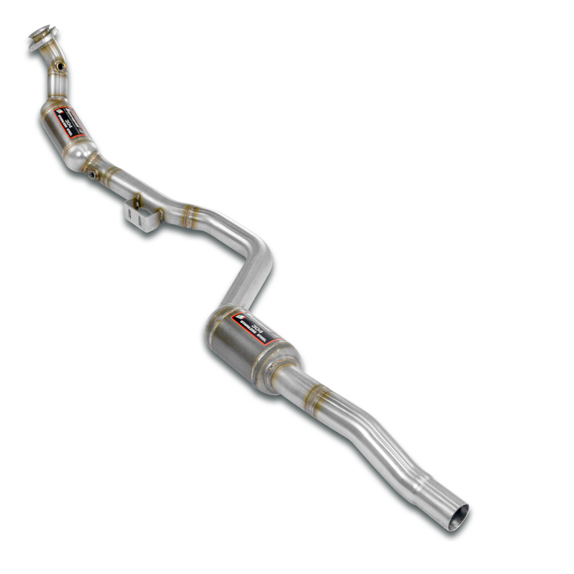 Anteriore destro + doppio catalizzatore metallico 200CPSI