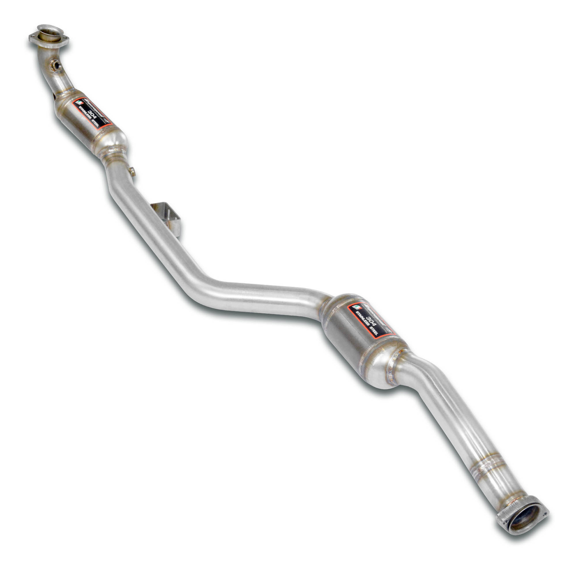 Anteriore sinistro + doppio catalizzatore metallico 200CPSI