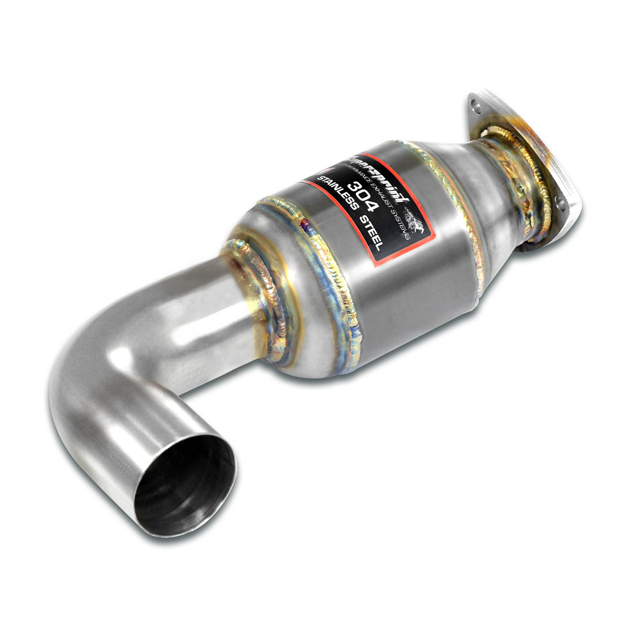 Anteriore con catalizzatore metallico<br>(Sostituisce catalizzatore secondario)