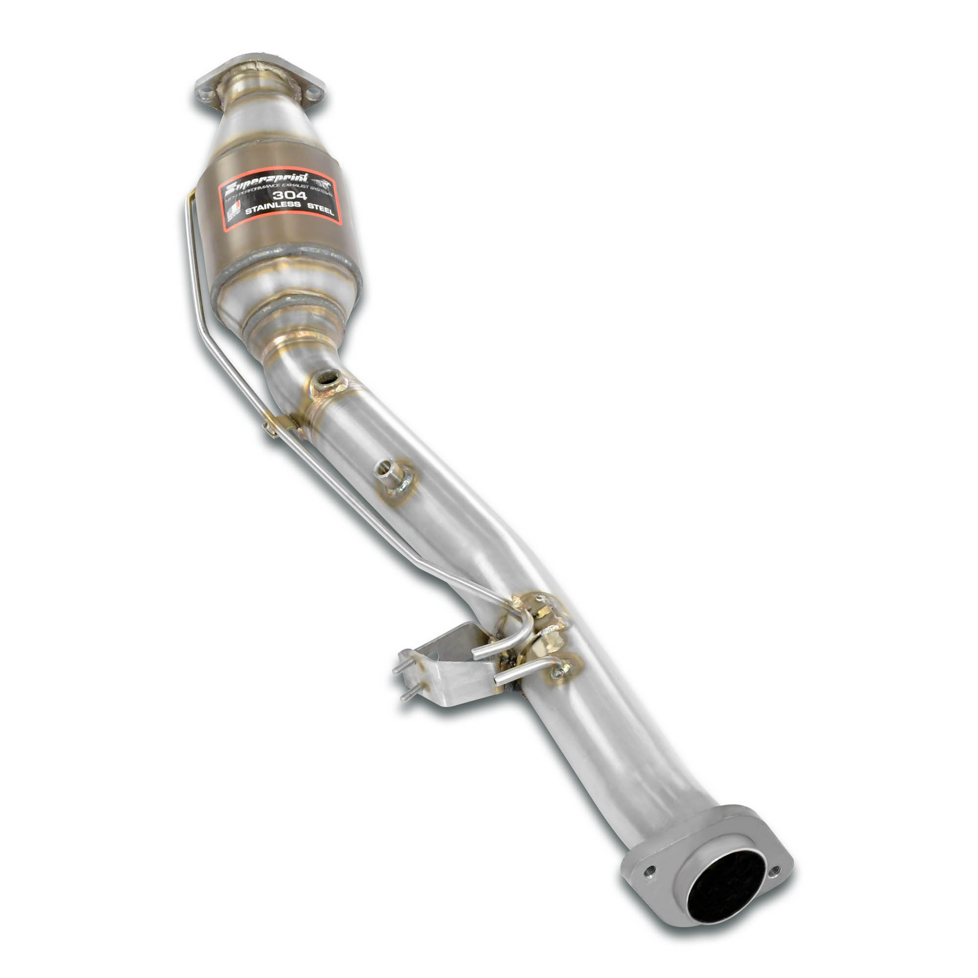 Anteriore con catalizzatore metallico<br>(Elimina GPF)<br>(Necessaria estensione cavi sonda lambda) 