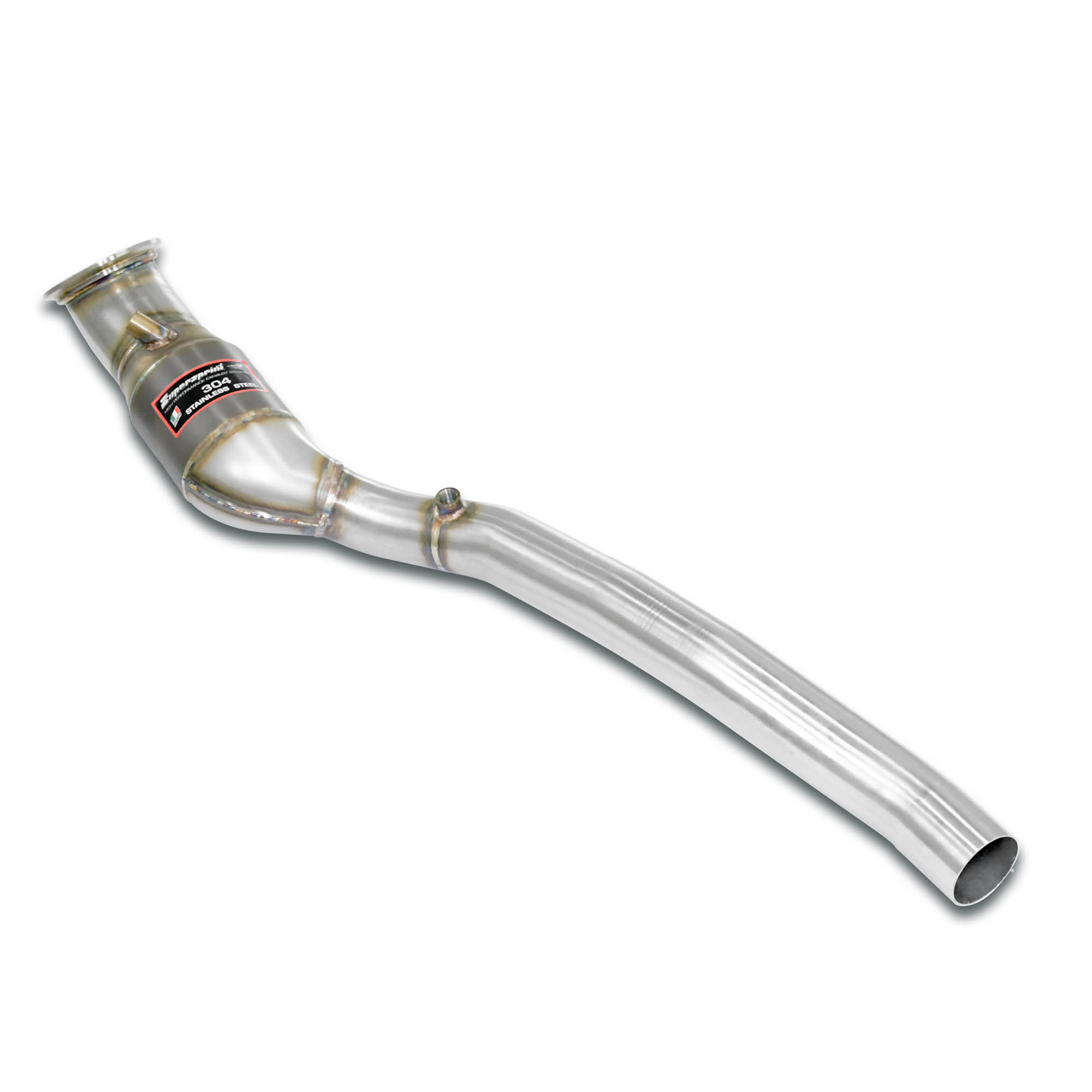 Anteriore con catalizzatore metallico Sinistro