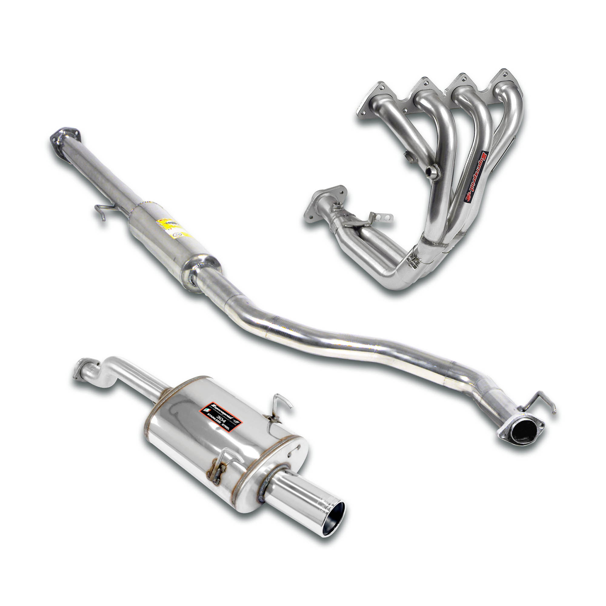 Race package Ø60, Compatibile con catalizzatore di serie