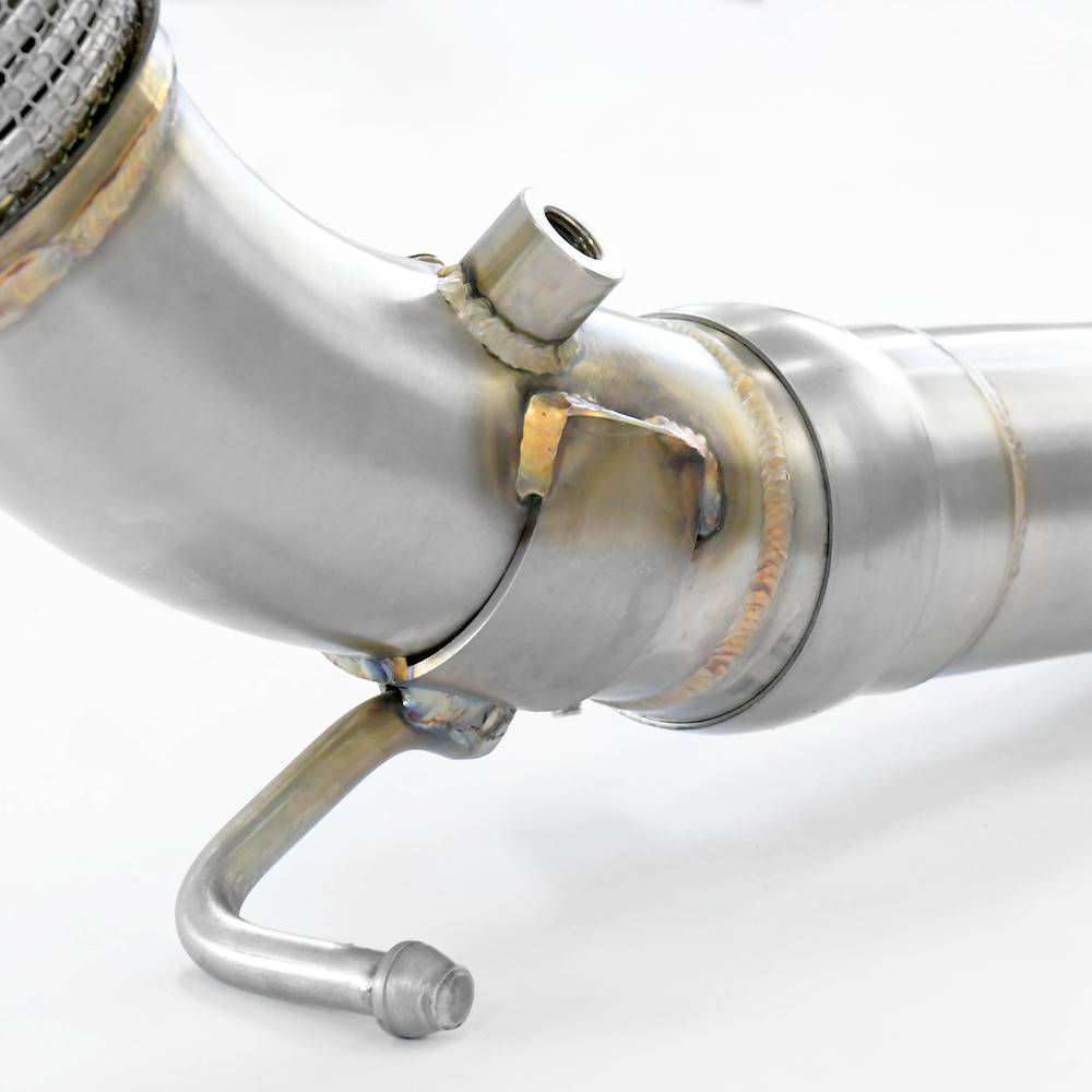 Turbo downpipe kit<br>(Sostituisce catalizzatore - Elimina GPF)