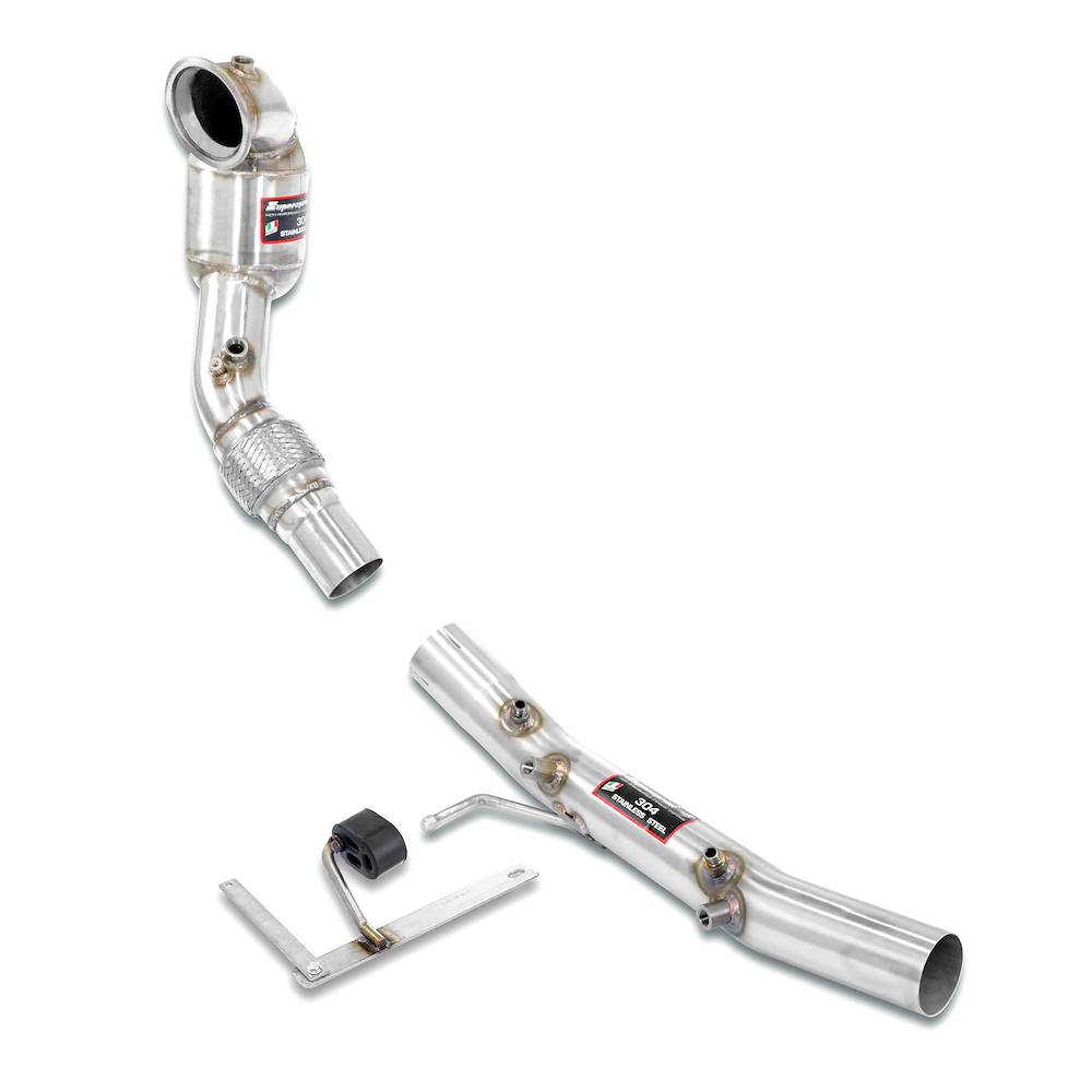 Tubo turbina con catalizzatore metallico 200 CPSI<br>(Elimina GPF)