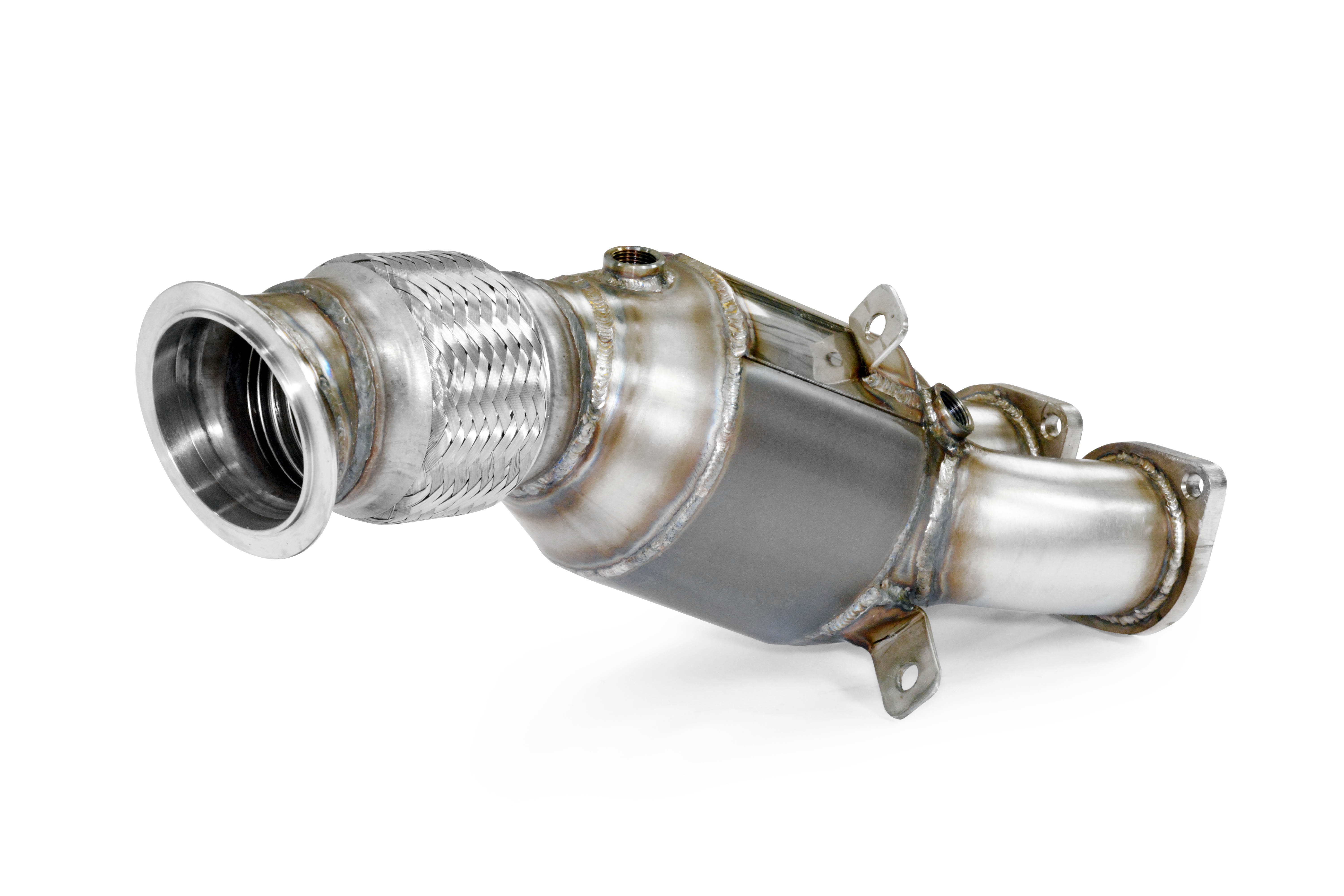 Kit tubi turbina + catalizzatore metallico<br>(Guida a destra / sinistra)