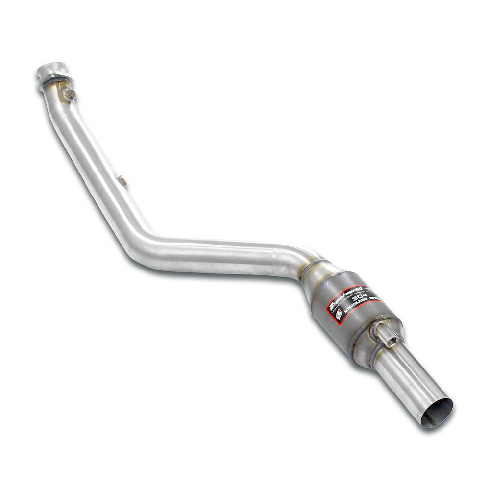 Tubo anteriore Sinistro + catalizzatore metallico