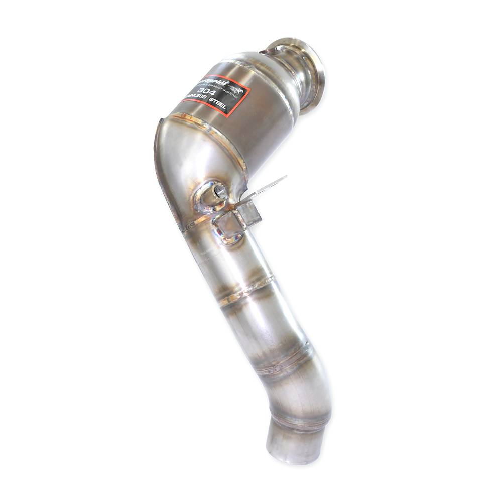 Kit tubo turbina + Catalizzatore metallico destro