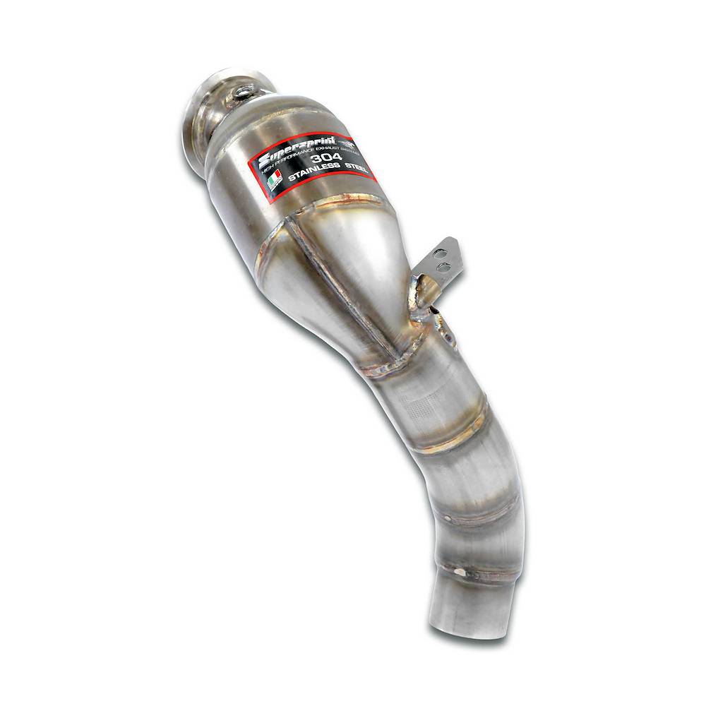Kit tubo turbina + Catalizzatore metallico destro