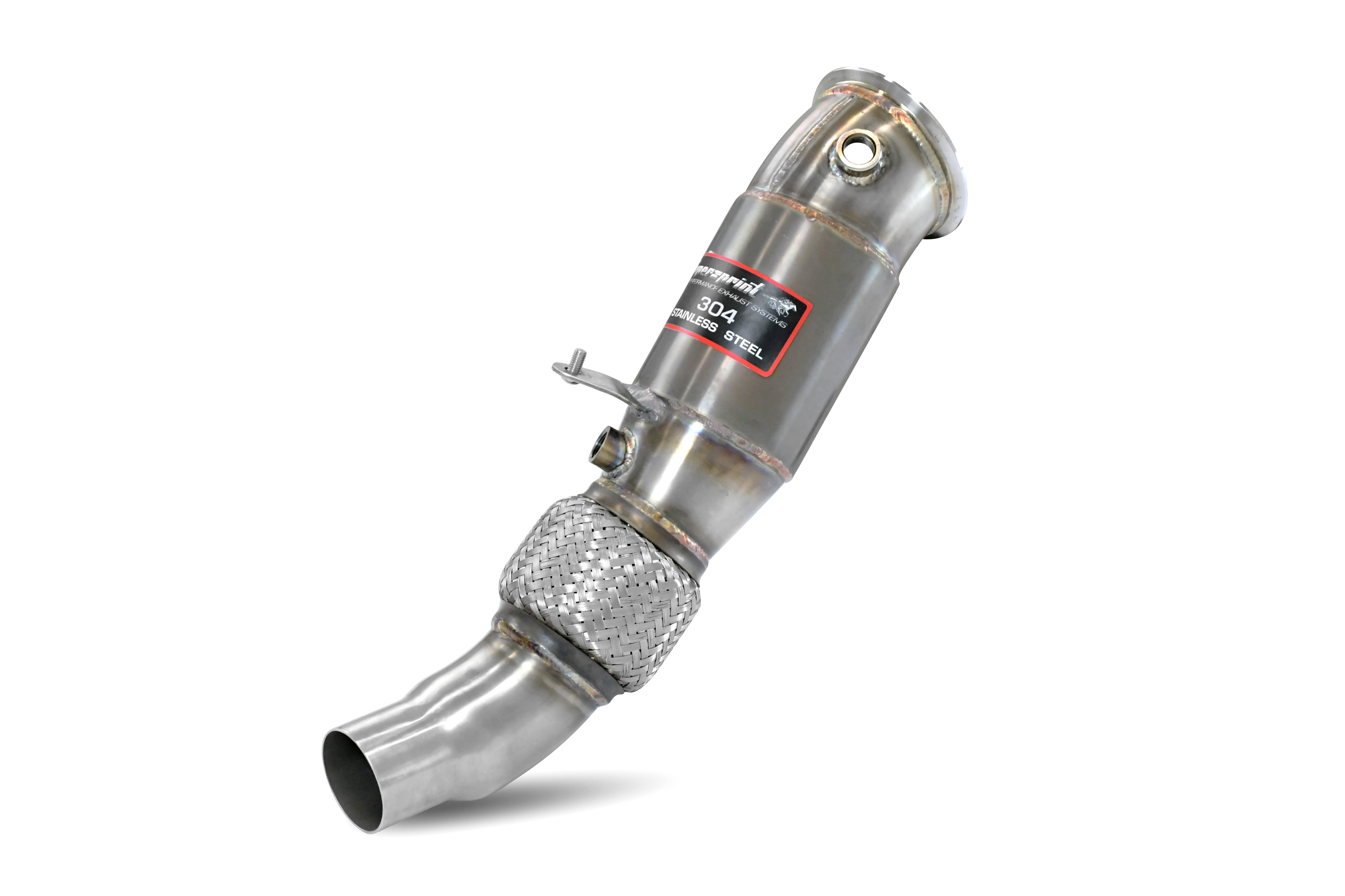 Downpipe + Catalizzatore metallico 100CPSI