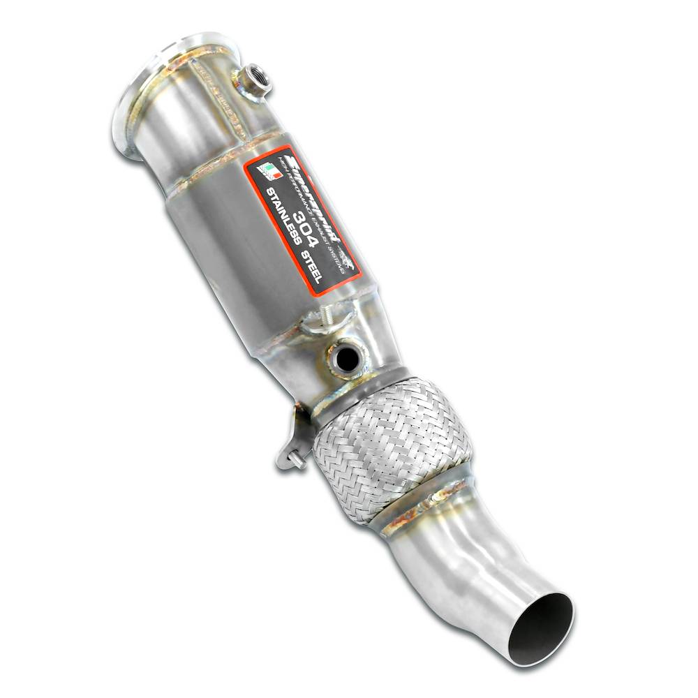 Downpipe + Catalizzatore metallico 200CPSI