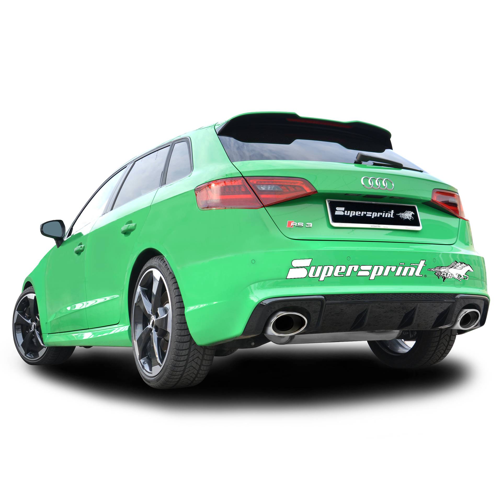 Nuovo impianto di scarico Supersprint per Audi RS3 8VA Sportback QUATTRO 2.5 TFSI (367 Hp)