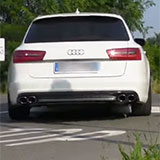 Kit terminali Supersprint stile S6 per Audi A6 3.0 biTDI