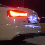 Audi S6 C7 sound con impianto di scarico completo Supersprint