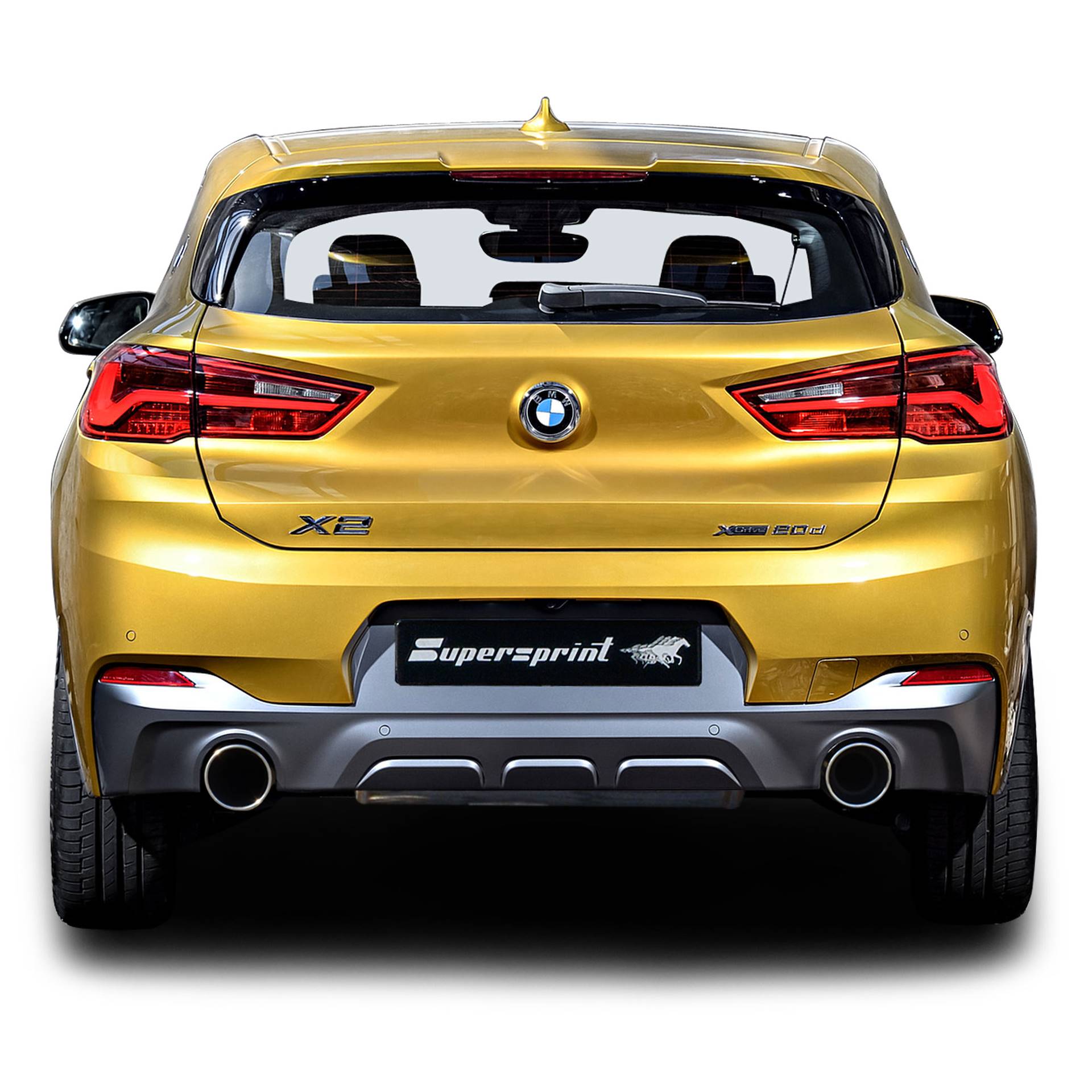 Nuovo Impianto di scarico per BMW F39 X2 20d xDrive (2.0d Motore B47 - 190 Hp) 2017 ->