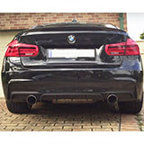 Impianto di scarico Cat-back Supersprint per BMW 328i F30