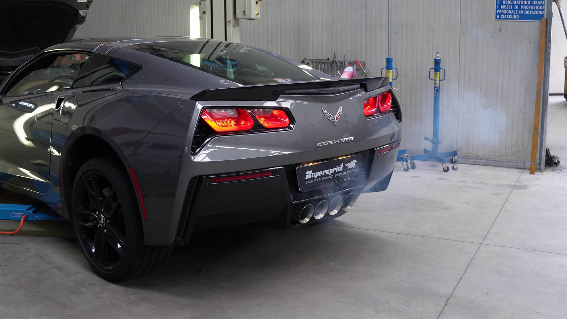 Supersprint Exhaust CORVETTE C7 Stingray Coupé  Convertible LT1 6.2L (455 Hp) '14 - '19