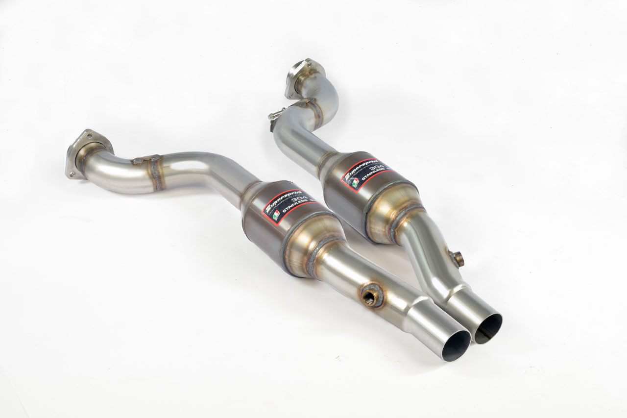 Anteriore con catalizzatore metallico Sinistro