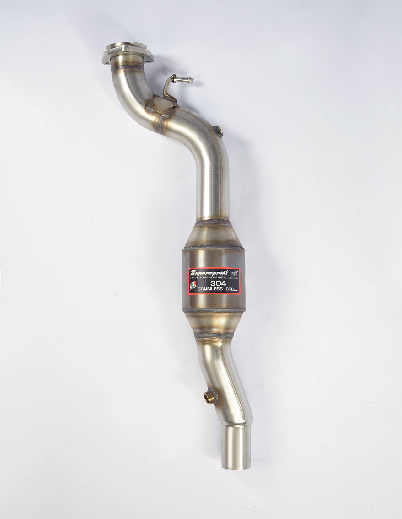 Anteriore con catalizzatore metallico Sinistro
