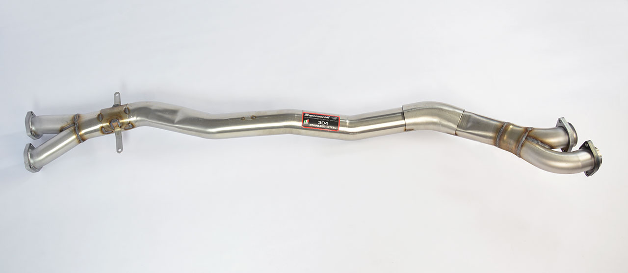 Tubo centrale.<br>Sostituisce silenziatore centrale serie.