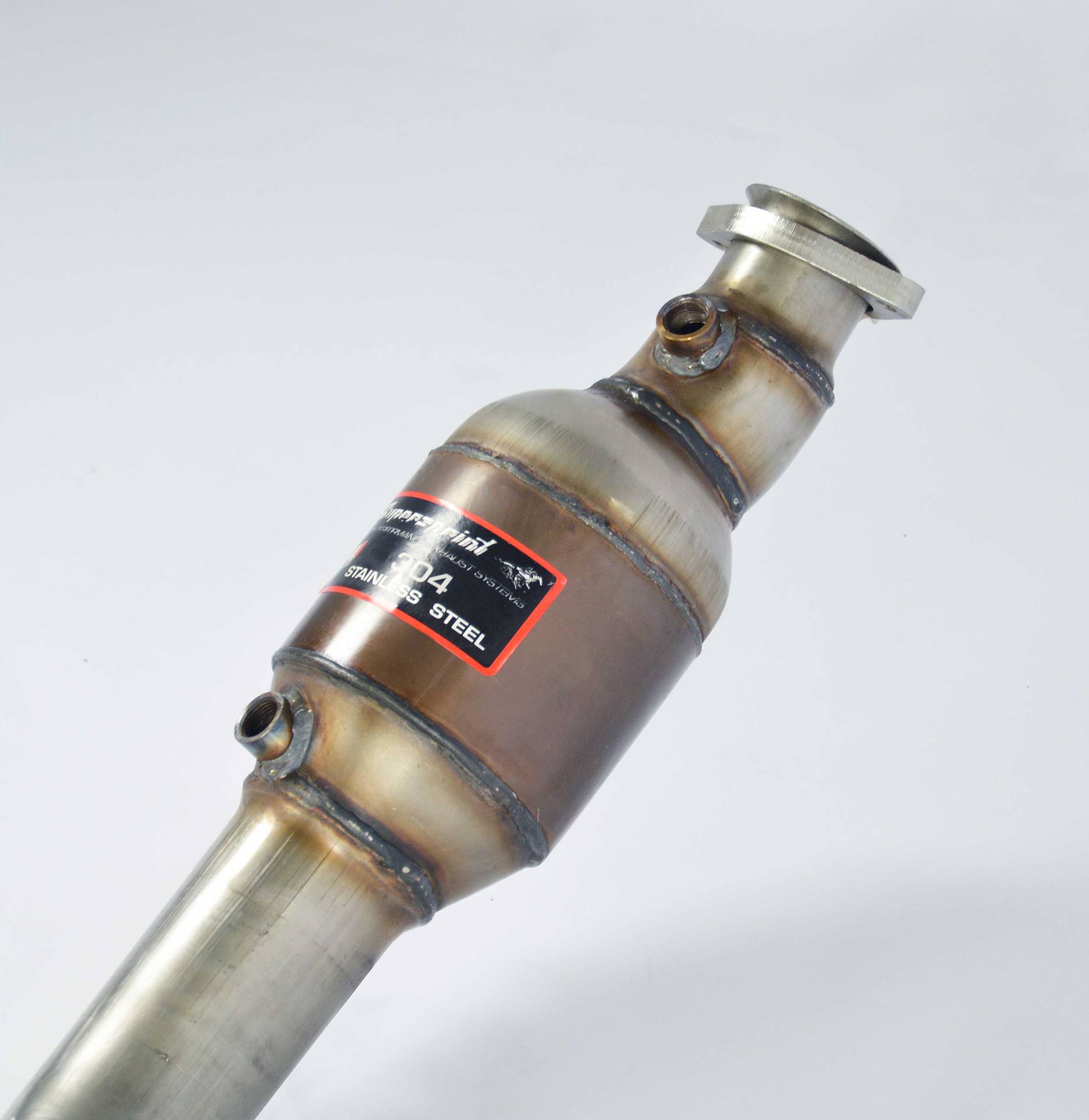 Kit tubo turbina + Catalizzatore metallico destro