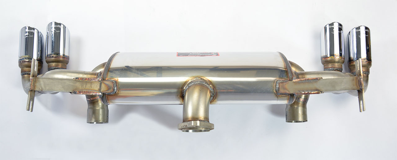 Posteriore "Sport/Racing" destro OO70 - sinistro OO70<br>Con tubo By-pass per valvola di serie