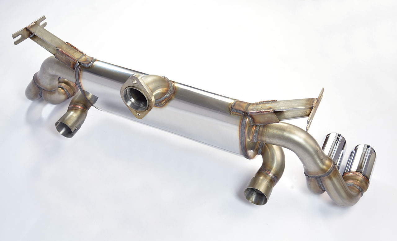 Posteriore "Sport/Racing" destro OO70 - sinistro OO70<br>Con tubo By-pass per valvola di serie