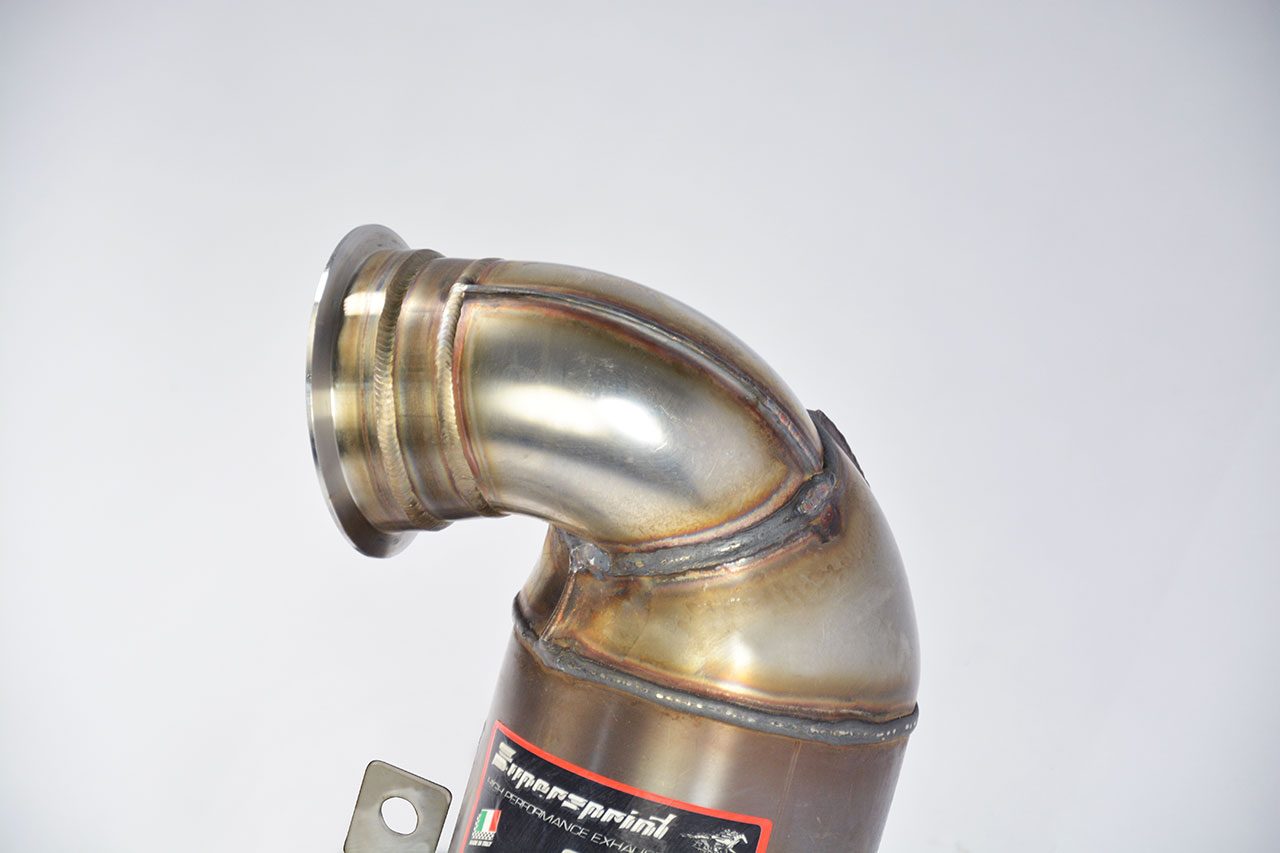 Tubo turbina con catalizzatore metallico WRC 100 CPSI<br>Per centrale di serie