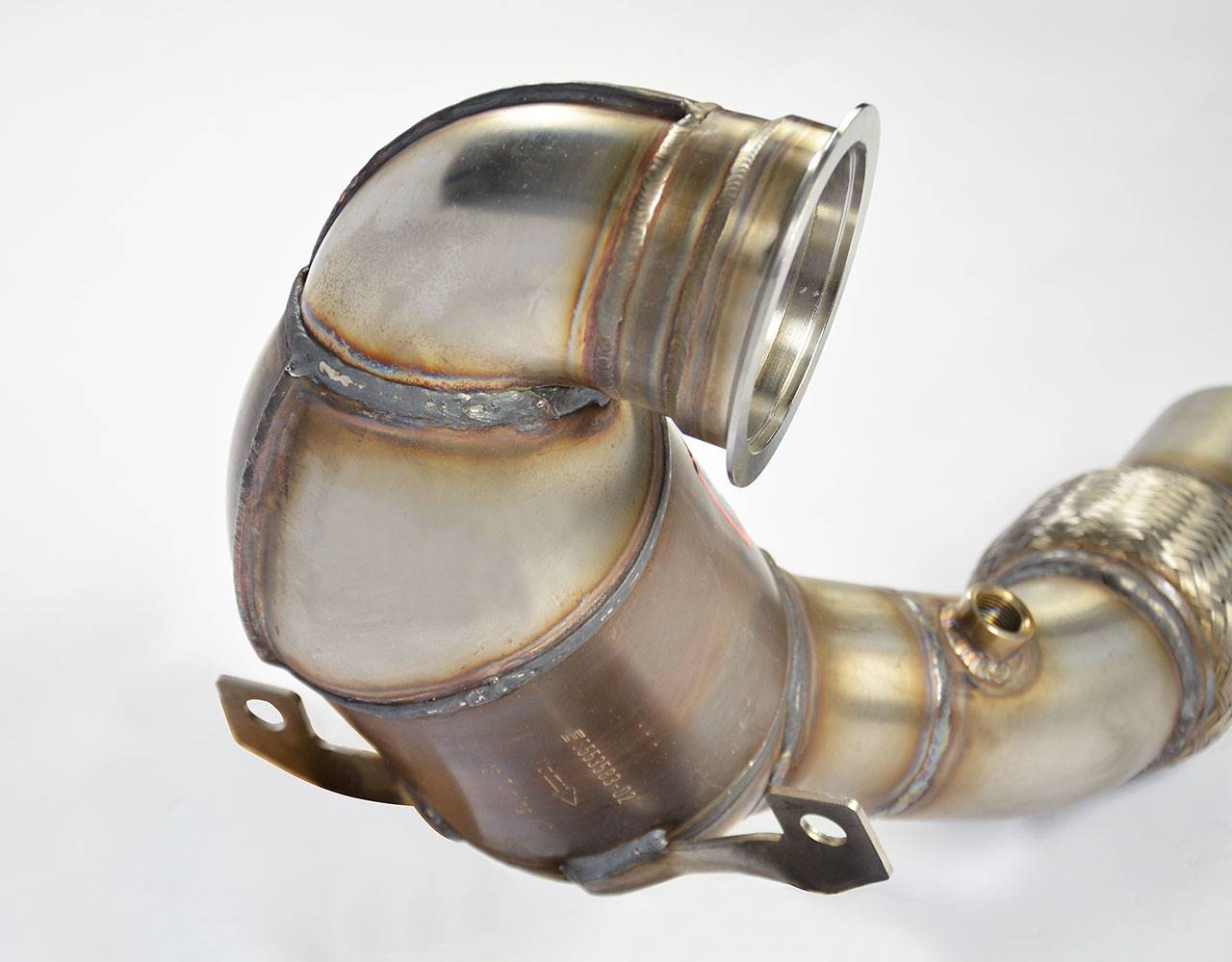 Tubo turbina con catalizzatore metallico WRC 100 CPSI<br>Per centrale di serie