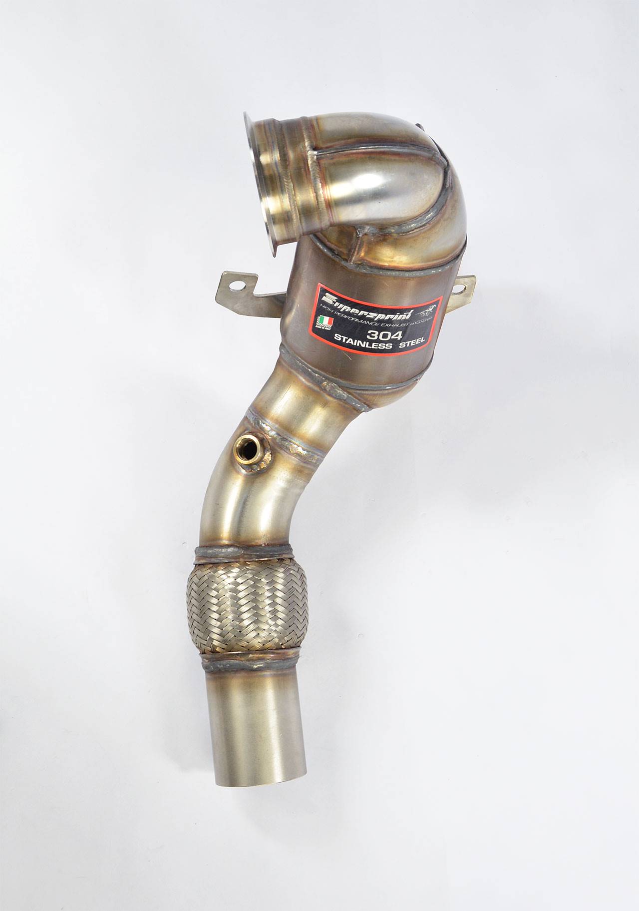 Tubo turbina con catalizzatore metallico WRC 100 CPSI<br>(Elimina GPF)