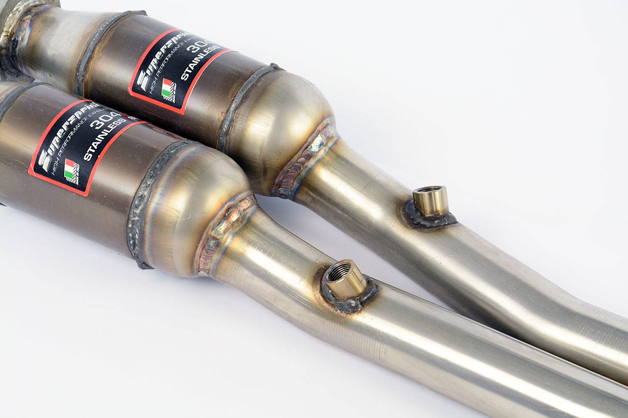 Anteriore Destro - Sinistro con catalizzatore metallico