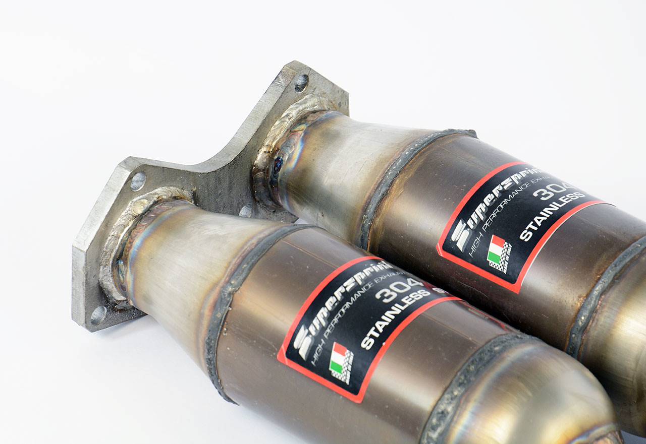 Anteriore Destro - Sinistro con catalizzatore metallico