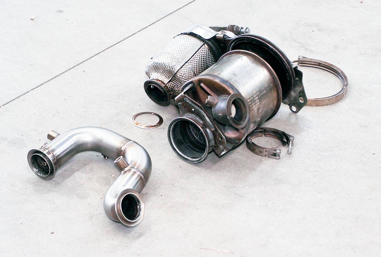 Kit tubi turbina<br>(Sost.FAP)<br>Con prese per sensori<br>(Motore Euro 6)