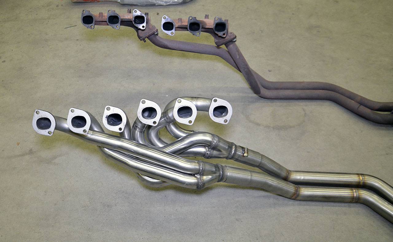 Collettore + tubi raccordo 100% Inox<br>(Guida a sinistra)