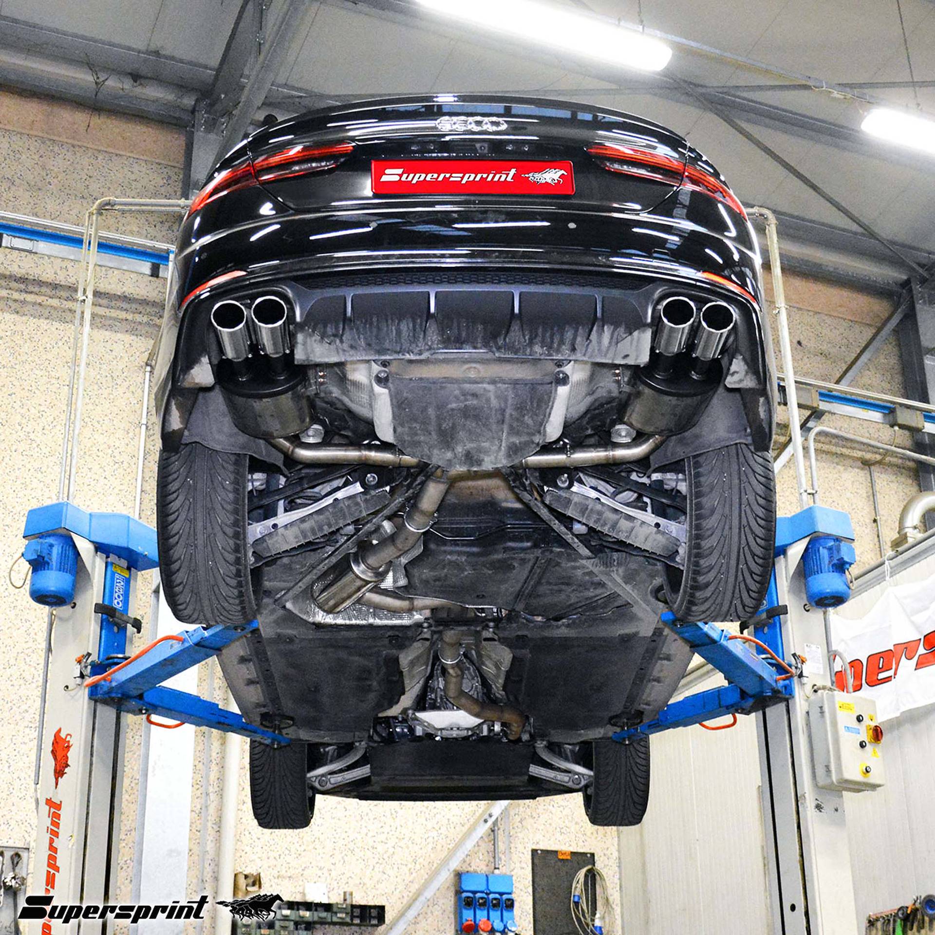 Nuovo Impianto di scarico per AUDI A5 B9 Sportback 2.0 TFSI (190 - 252 Hp) 2017 ->